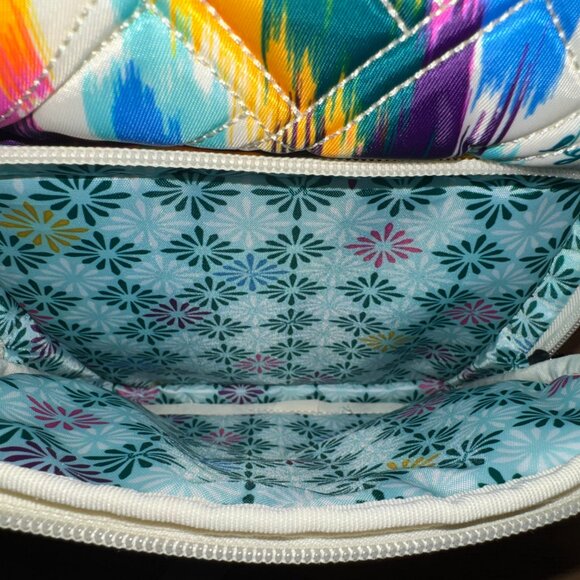 Lug Hovercraft Sling Bag in Heart Ikat Multi NWT - Picture 6 of 10